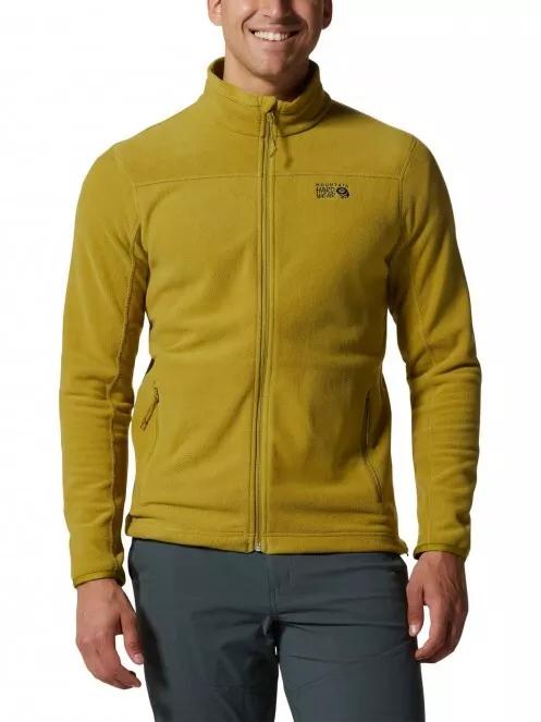 Mountain Hardwear Microchill 2.0 Jacket férfi polár pulóver zöld színben 2