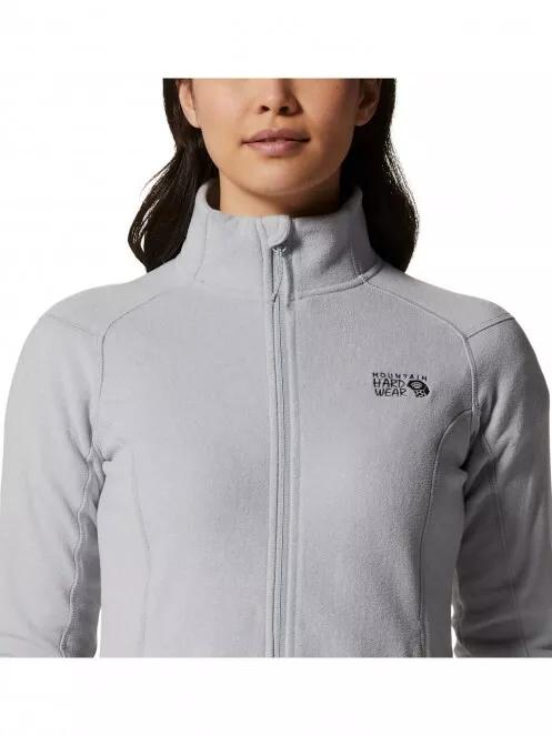 Mountain Hardwear Microchill 2.0 Jacket női polár pulóver szürke színben 5