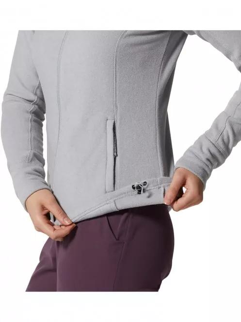 Mountain Hardwear Microchill 2.0 Jacket női polár pulóver szürke színben 6