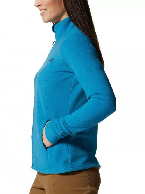 Mountain Hardwear Microchill 2.0 Jacket női polár pulóver kék színben 4