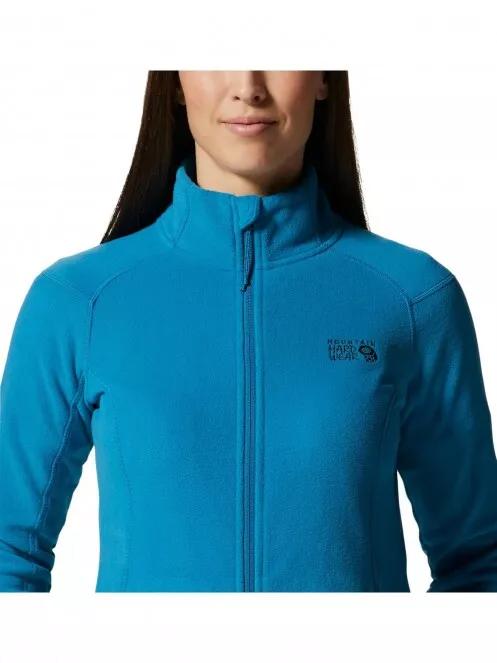 Mountain Hardwear Microchill 2.0 Jacket női polár pulóver kék színben 5
