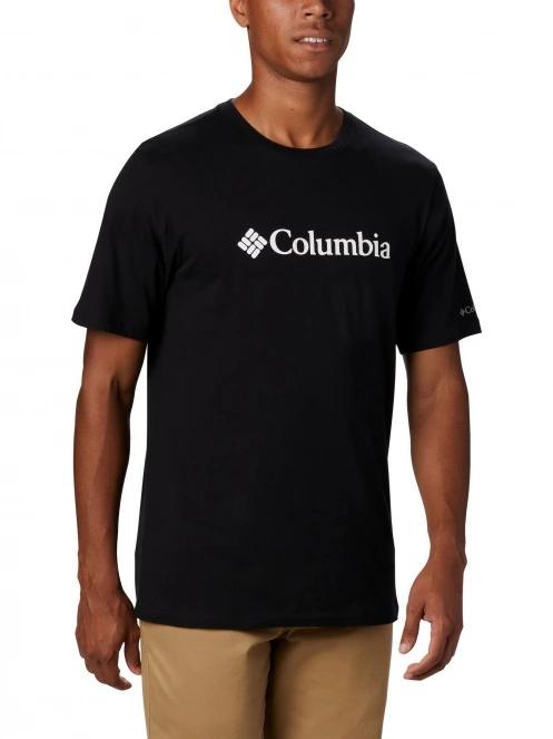 Columbia CSC Basic Logo Tee férfi rövid ujjú póló fekete színben 5