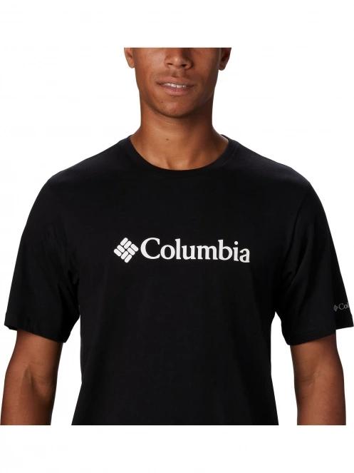 Columbia CSC Basic Logo Tee férfi rövid ujjú póló fekete színben 6