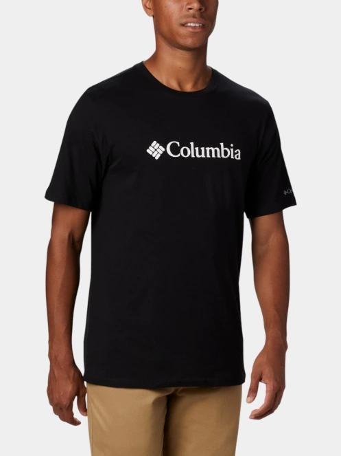 Columbia CSC Basic Logo Short Sleeve férfi rövid ujjú póló fekete színben 5