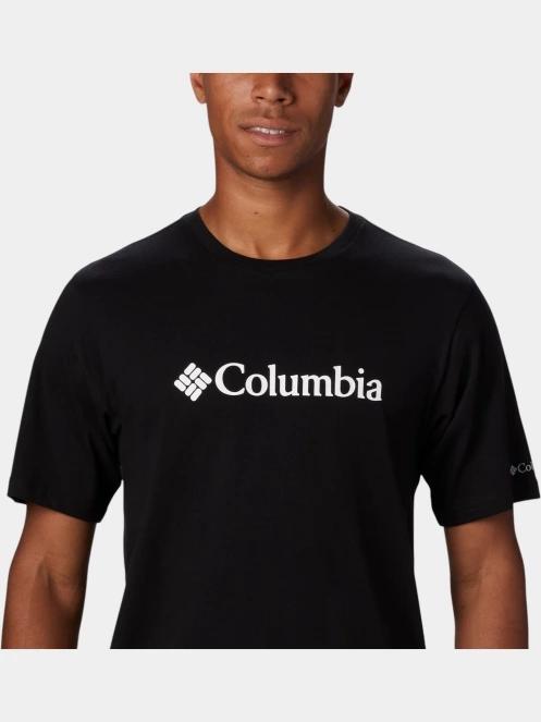 Columbia CSC Basic Logo Short Sleeve férfi rövid ujjú póló fekete színben 6