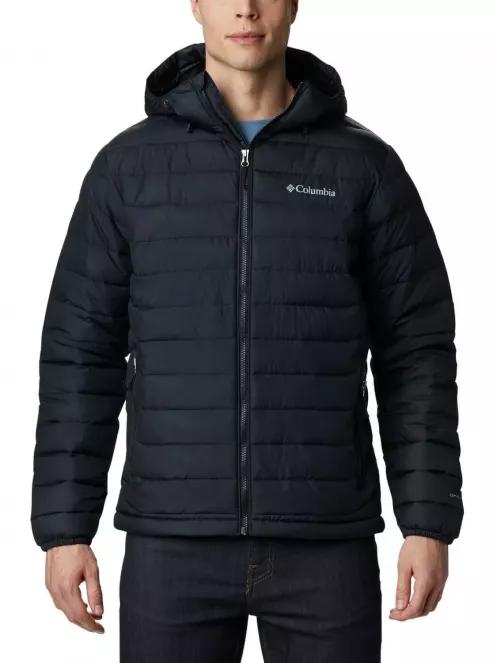 Columbia Powder Lite Hooded Jacket férfi utcai kabát fekete színben 2