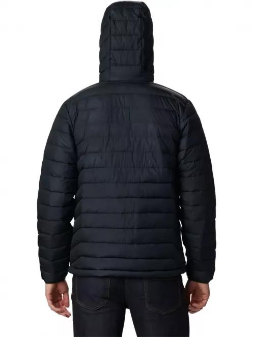 Columbia Powder Lite Hooded Jacket férfi utcai kabát fekete színben 3