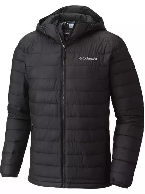 Columbia Powder Lite Hooded Jacket férfi utcai kabát fekete színben 7