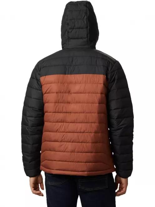 Columbia Powder Lite Hooded Jacket férfi utcai kabát narancssárga színben 3