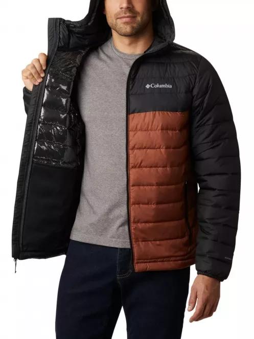 Columbia Powder Lite Hooded Jacket férfi utcai kabát narancssárga színben 5
