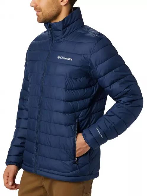Columbia Powder Lite Jacket férfi átmeneti kabát kék színben 4