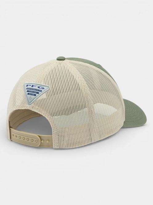 Columbia PFG Logo Mesh Snap Back baseball sapka oliva színben 7