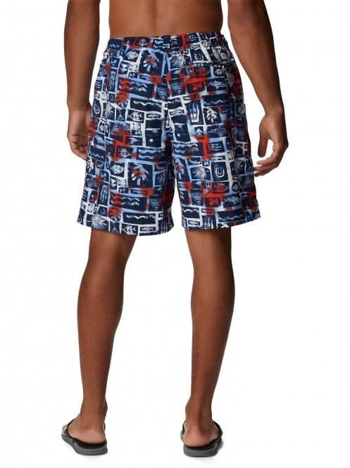 Columbia Super Backcast Water Short férfi fürdőnadrág kék színben 4