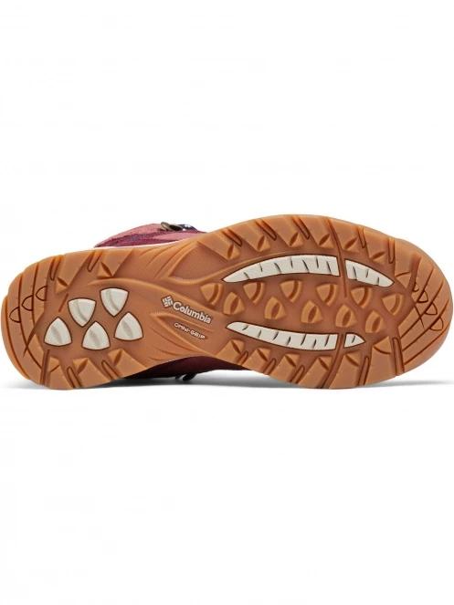 Columbia Newton Ridge Plus Waterproof Amped női túrabakancs piros színben 8