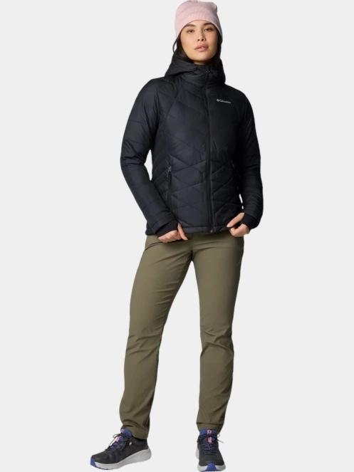 Columbia Heavenly Hooded Jacket női átmeneti kabát fekete színben 4