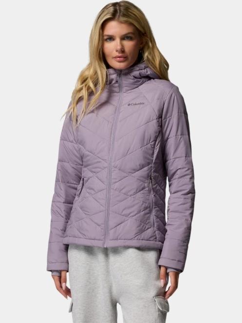 Columbia Heavenly Hooded Jacket női kapucnis dzseki lila színben 2