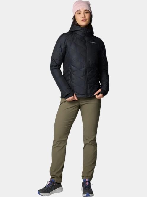 Columbia Heavenly Hooded Jacket női átmeneti kabát fekete színben 5