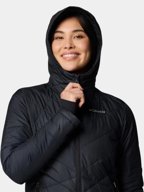 Columbia Heavenly Hooded Jacket női átmeneti kabát fekete színben 8