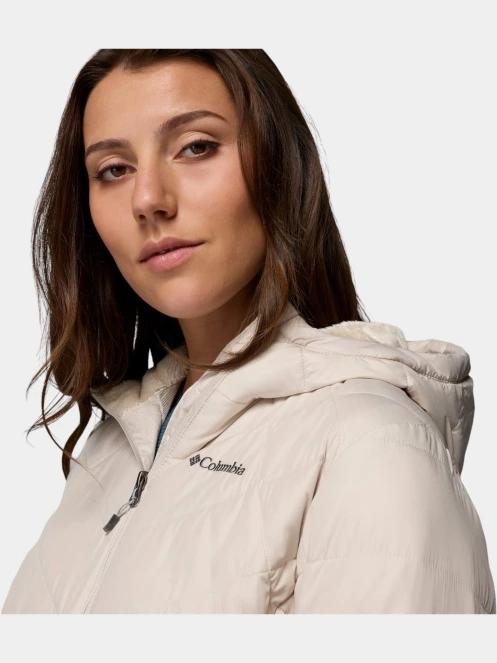 Columbia Heavenly Hooded Jacket női átmeneti kabát homok színben 6