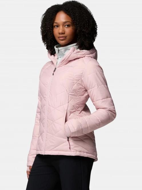 Columbia Heavenly Hooded Jacket női átmeneti kabát rózsaszín színben 3