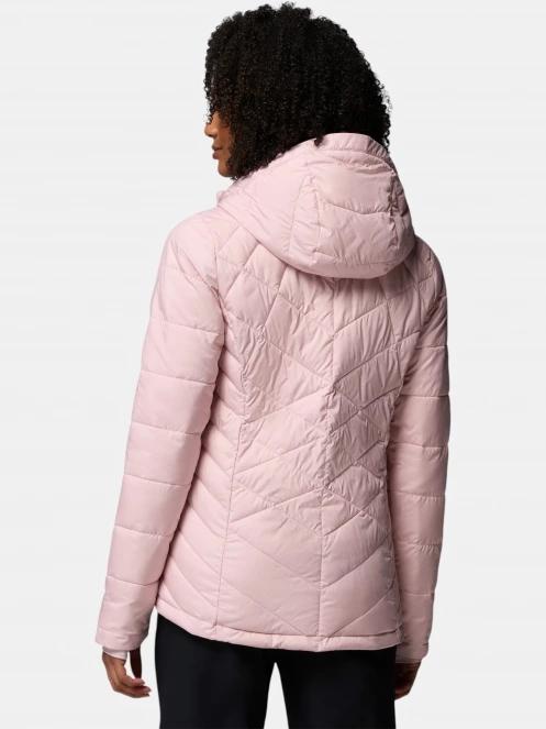 Columbia Heavenly Hooded Jacket női átmeneti kabát rózsaszín színben 4