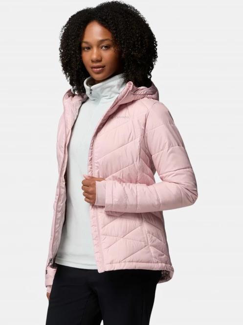 Columbia Heavenly Hooded Jacket női átmeneti kabát rózsaszín színben 6