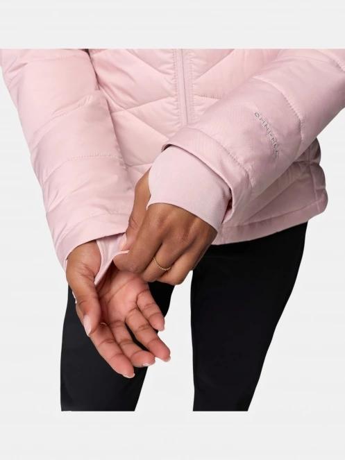 Columbia Heavenly Hooded Jacket női átmeneti kabát rózsaszín színben 9