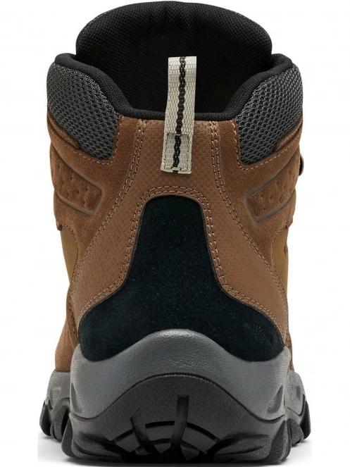 Columbia Newton Ridge Plus II Suede WP férfi vízhatlan túrabakancs barna színben 5