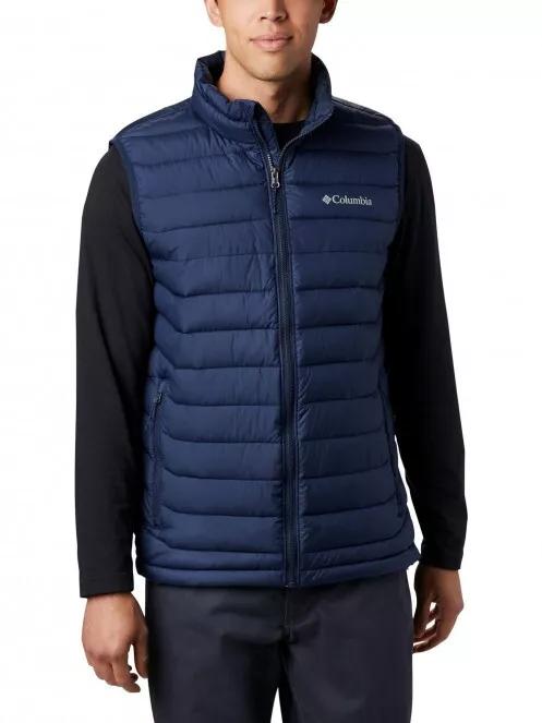 Columbia Powder Lite Vest férfi mellény kék színben 2