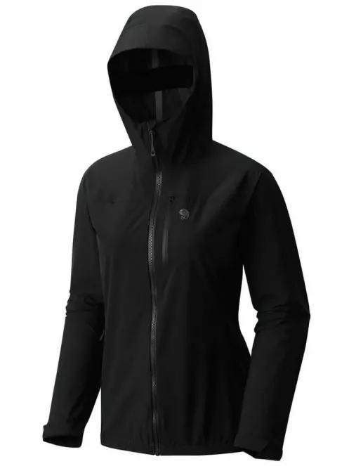 Mountain Hardwear Stretch Ozonic Jacket női héjkabát fekete színben 9