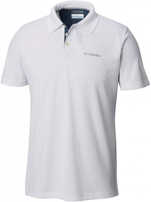 Columbia Utilizer Polo férfi galléros póló fehér színben 4