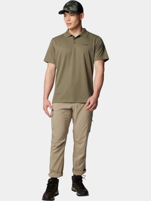 Columbia Utilizer Polo férfi galléros sport póló zöld színben 5