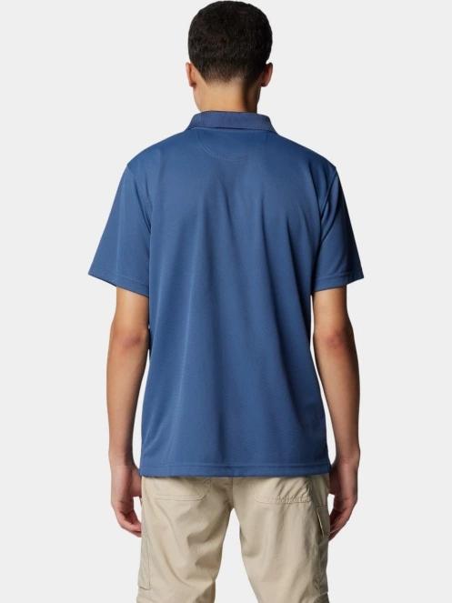 Columbia Utilizer Polo férfi galléros sport póló kék színben 4
