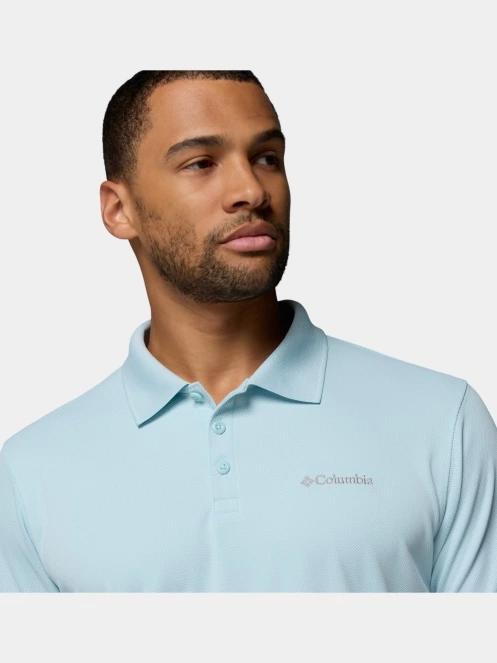 Columbia Utilizer Polo férfi galléros sport póló világoskék színben 6