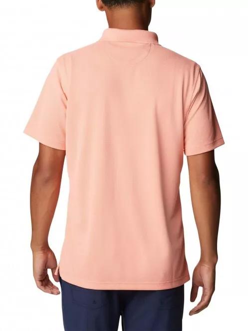 Columbia Utilizer Polo férfi galléros póló rózsaszín színben 3