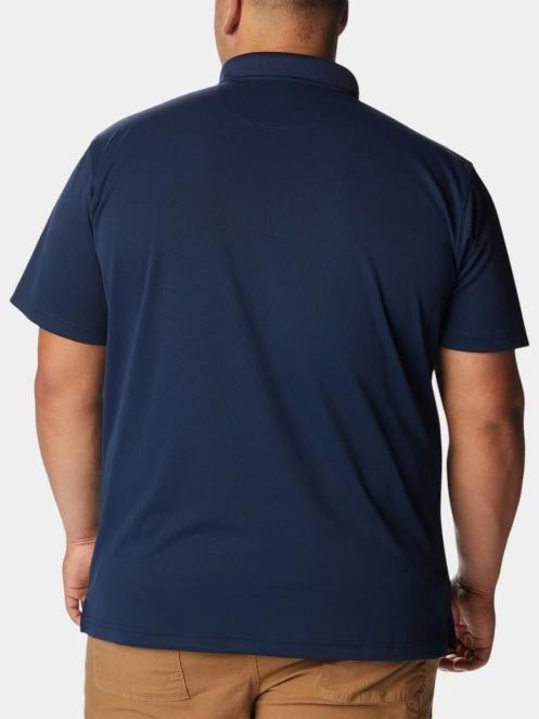 Columbia Utilizer Polo férfi galléros póló sötétkék színben 4