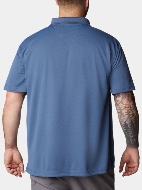 Columbia Utilizer Polo férfi galléros sport póló kék színben 4