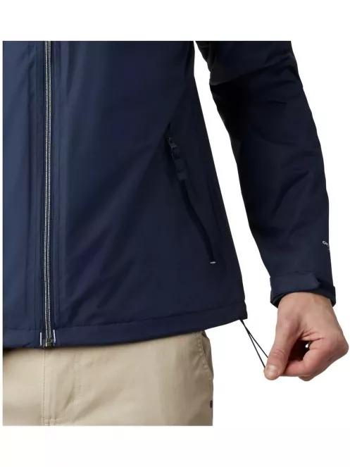 Columbia Bradley Peak Jacket férfi utcai kabát kék színben 6