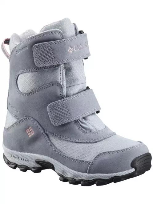 Columbia Youth Parkers Peak Velcro Boot hótaposó szürke színben 2