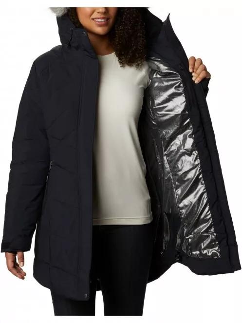 Columbia Lay D Down II Mid Jacket női télikabát fekete színben 5