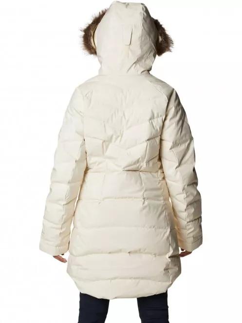 Columbia Lay D Down II Mid Jacket női télikabát homok színben 3