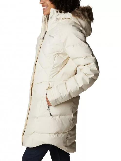 Columbia Lay D Down II Mid Jacket női télikabát homok színben 4