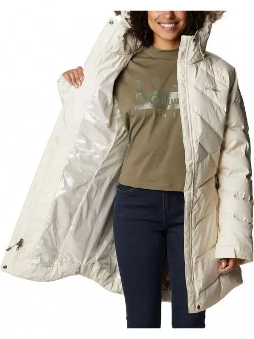 Columbia Lay D Down II Mid Jacket női télikabát homok színben 5