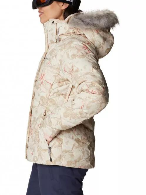 Columbia Lay D Down II Jacket női télikabát homok színben 4