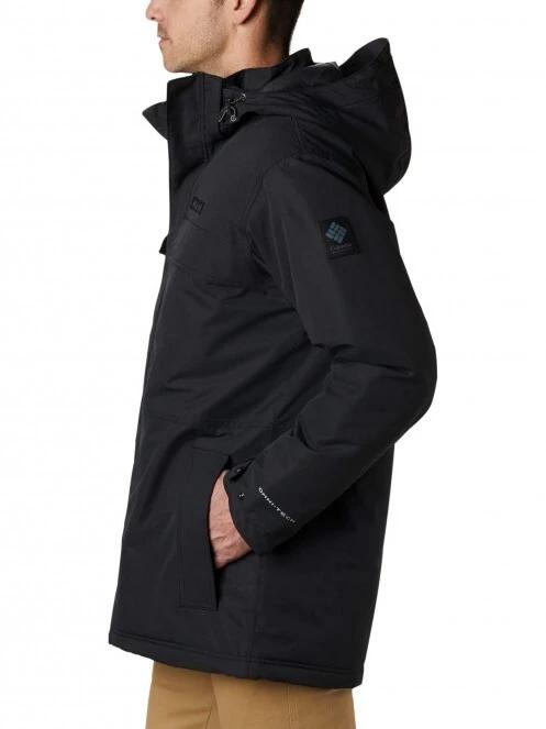 Columbia Rugged Path Parka férfi télikabát fekete színben 4