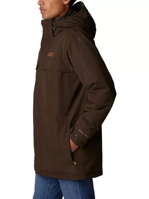Columbia Rugged Path Parka férfi télikabát barna színben 4