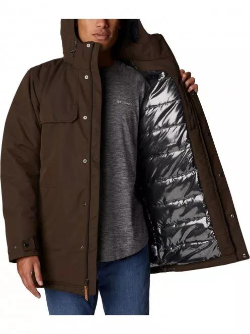 Columbia Rugged Path Parka férfi télikabát barna színben 5