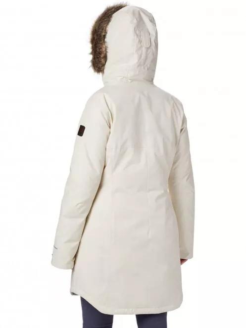 Columbia Suttle Mountain Long Insulated Jacket női télikabát homok színben 3