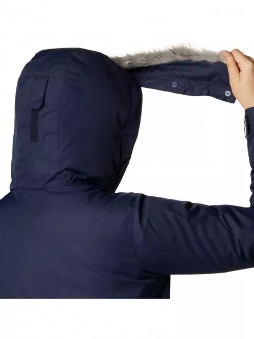 Columbia Suttle Mountain Long Insulated Jacket női télikabát kék színben 6