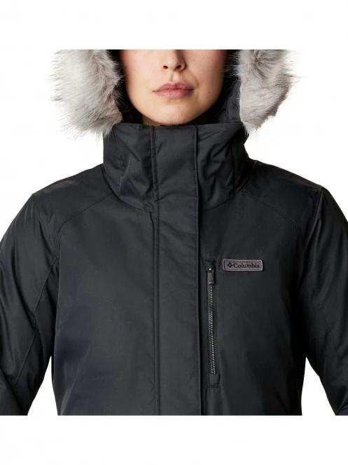 Columbia Suttle Mountain Long Insulated Jacket női télikabát fekete színben 8